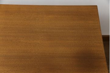 中古　CONDE HOUSE(カンディハウス)　WING LUX LD　ウォールナット材　三角モチーフの脚がお洒落!シンプルな中にこだわりが感じられるダイニングテーブル(6人掛け、8人掛け、食卓、作業台)(定価297,000円)(R-065768)
