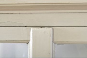 和製アンティーク　飾るものをお洒落にみせてくれる四面ガラスのケビントガラスケース(ショーケース、デンタルケース、デンタルキャビネット、陳列棚、飾り棚、収納棚、戸棚、店舗什器)(R-065798)