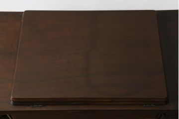 ジャンク品　イギリスアンティーク　SINGER(シンガー)社　置くだけで絵になる素敵な足踏みミシン(シンガーミシン、ミシンテーブル、ミシン台、工業用ミシン、サイドテーブル、ディスプレイ、英国)(R-065801)