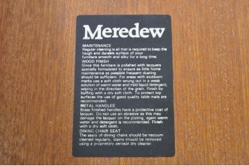 イギリスビンテージ　メレデュー(meredew)　チーク材　ビーチ材　洗練された佇まいが魅力のダイニングテーブル(4人掛け、6人掛け、エクステンションテーブル、拡張式テーブル、オーバル型、食卓、ヴィンテージ、英国)(R-065817)