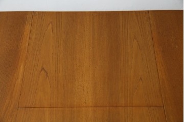 イギリスヴィンテージ　チーク材　北欧スタイルにおすすめなダイニングテーブル　(R-065818)