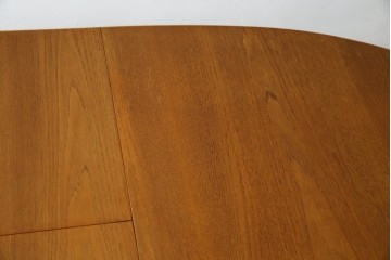 イギリスヴィンテージ　チーク材　北欧スタイルにおすすめなダイニングテーブル　(R-065818)