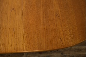 イギリスヴィンテージ　チーク材　北欧スタイルにおすすめなダイニングテーブル　(R-065818)