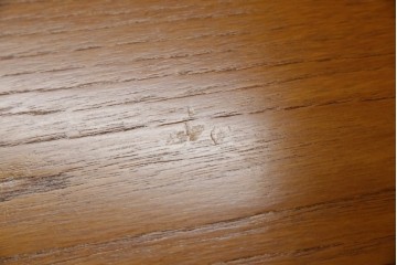 イギリスヴィンテージ　チーク材　北欧スタイルにおすすめなダイニングテーブル　(R-065818)