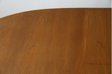 イギリスヴィンテージ　チーク材　北欧スタイルにおすすめなダイニングテーブル　(R-065818)