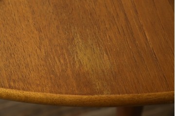 イギリスヴィンテージ　チーク材　北欧スタイルにおすすめなダイニングテーブル　(R-065818)