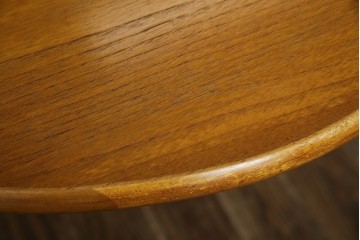 イギリスヴィンテージ　チーク材　北欧スタイルにおすすめなダイニングテーブル　(R-065818)