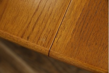 イギリスヴィンテージ　チーク材　北欧スタイルにおすすめなダイニングテーブル　(R-065818)