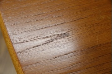 イギリスヴィンテージ　チーク材　北欧スタイルにおすすめなダイニングテーブル　(R-065818)