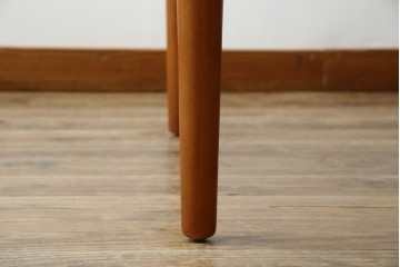 イギリスヴィンテージ　チーク材　北欧スタイルにおすすめなダイニングテーブル　(R-065818)