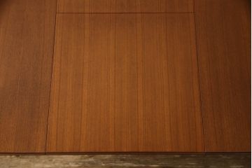 イギリスビンテージ　A.H.McINTOSH(マッキントッシュ)社　チーク材　木の温もりが溢れる色合いが魅力のダイニングテーブル(6人掛け、4人掛け、エクステンションテーブル、拡張式テーブル、食卓、ヴィンテージ、英国、北欧)(R-065823)