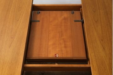 イギリスビンテージ　G-PLAN(ジープラン)　ナチュラルな雰囲気が素敵なダイニングテーブル(エクステンションテーブル、オーバル型、食卓、4人掛け、6人掛け、ヴィンテージ、英国)(R-065824)