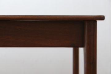 イギリスビンテージ　A.H McINTOSH(マッキントッシュ)　天板にローズウッド材が使われたダイニングテーブル(エクステンションテーブル、拡張式、4人掛け、6人掛け、北欧、英国、ヴィンテージ)(R-065825)