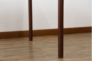 イギリスビンテージ　A.H McINTOSH(マッキントッシュ)　天板にローズウッド材が使われたダイニングテーブル(エクステンションテーブル、拡張式、4人掛け、6人掛け、北欧、英国、ヴィンテージ)(R-065825)