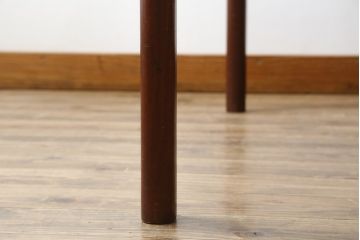 イギリスビンテージ　A.H McINTOSH(マッキントッシュ)　天板にローズウッド材が使われたダイニングテーブル(エクステンションテーブル、拡張式、4人掛け、6人掛け、北欧、英国、ヴィンテージ)(R-065825)