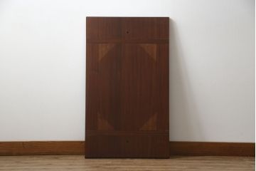 イギリスビンテージ　天板チーク無垢材　緩やかにカーブしたフォルムが美しいダイニングテーブル(4人掛け、6人掛け、8人掛け、エクステンションテーブル、拡張式テーブル、食卓、ヴィンテージ、英国)(R-065826)