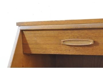イギリスビンテージ　CHiPPY TELEPHONE SEATS　北欧スタイルのお部屋におすすめ!!チーク材とバーチ材製のテレフォンベンチ(テレフォンチェア、サイドキャビネット、サイドテーブル、スツール、電話台、ナイトテーブル、ヴィンテージ、英国)(R-065834)