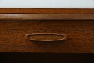 イギリスビンテージ　CHiPPY TELEPHONE SEATS　チーク材とバーチ材製のテレフォンベンチ　(R-065834)