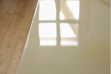 中古　美品　イタリア高級家具　SILIK(シリック)　ロココ調　天板大理石　ゴージャスな空間を演出してくるサイドテーブル(コンソールテーブル、飾り台)(R-065837)