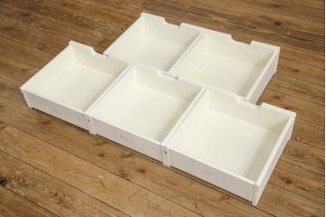 中古　美品　イタリア高級家具　SILIK(シリック)　ロココ調の豪華な装飾が優美なサイドボード(サイドキャビネット、戸棚、収納棚、引き出し)(R-065839)