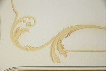 中古　美品　イタリア高級家具　SILIK(シリック)　ロココ調の豪華な装飾が優美なサイドボード(サイドキャビネット、戸棚、収納棚、引き出し)(R-065839)