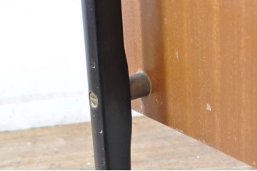 イギリスビンテージ　nathan(ネイサン)社　希少モデル!　チーク材　スタイリッシュなサイドボード(サイドキャビネット、収納棚、戸棚、引き出し、北欧、ヴィンテージ、英国)(R-065849)