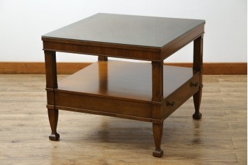 中古　DREXEL HERITAGE(ドレクセルヘリテイジ)　Triune(トライユン)シリーズ　すっきりした佇まいのエンドテーブル　(R-065862)