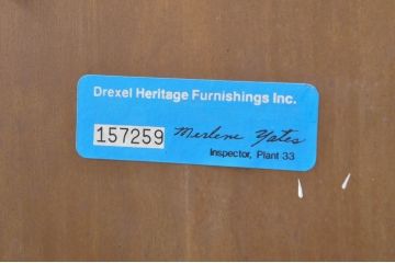 中古　希少!!　DREXEL HERITAGE(ドレクセルヘリテイジ)　シノワズリ様式　優美で華やかな装飾が見事なサイドボード(カウンター、キャビネット、収納棚、戸棚、中国美術)(R-065864)