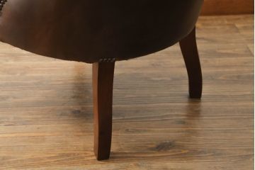 中古　美品　イギリス　Lloyd's Antiques(ロイズ・アンティークス)取り扱い　Carlton Chair(カールトンチェア)　上品でクラシカルな佇まいが魅力のアームチェア(サロンチェア、椅子、イス、英国)(R-065871)