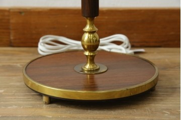イギリスアンティーク　ローズウッド　気品漂うインテリアのアクセントになるフロアスタンド　(R-065874)