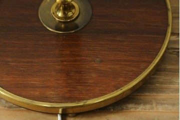 イギリスアンティーク　ローズウッド　気品漂うインテリアのアクセントになるフロアスタンド　(R-065874)