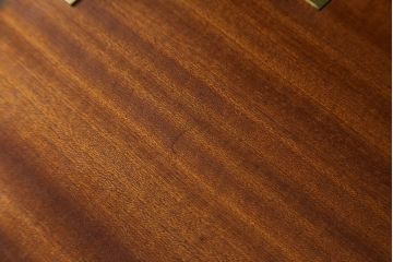 ヴィンテージ家具　北欧ビンテージ　チーク材　木の温もりとスタイリッシュで飽きのこないデザインが魅力のライティングビューロー(簿記机、在宅ワーク、在宅用デスク)(R-065877)