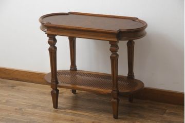 中古　DREXEL HERITAGE(ドレクセルヘリテイジ)　Cameo Classics(キャメオクラシックス)　クラシカルな空間を演出するサイドテーブル(コーヒーテーブル、エンドテーブル)(定価約24万円)(R-065898)