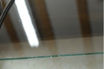 イギリスアンティーク　象嵌入り　洗練された上品な佇まいが魅力のマホガニー材製キャビネット(キュリオケース、ガラスケース、コレクションケース、飾り棚、陳列棚、英国)(R-065905)