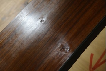 イギリスアンティーク　繊細なデザインの象嵌が美しいマホガニー材製キャビネット　(R-065906)