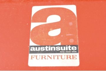 イギリスビンテージ　オースティンスイート(austinsuite)　チーク材　スタイリッシュな北欧スタイルのドレッサー(ドレッシングチェスト、鏡台、ミラー、引き出し、化粧台、ヴィンテージ、英国)(検索ワード:G-PLAN、ジープラン)(R-065912)