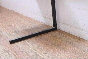 イギリスビンテージ　珍品　希少!!　オースティンスイート(austinsuite)　チーク材　スタイリッシュな印象のサイドテーブル&収納付きヘッドボード(ベッドフレーム、ワイドダブル、クイーン、ヴィンテージ、英国)(R-065913)