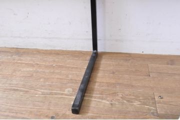 イギリスビンテージ　珍品　希少!!　オースティンスイート(austinsuite)　チーク材　スタイリッシュな印象のサイドテーブル&収納付きヘッドボード(ベッドフレーム、ワイドダブル、クイーン、ヴィンテージ、英国)(R-065913)