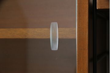 イギリスビンテージ　Staples & Co.Ltd(ステイプルズ)　robert heal(ロバート・ヒールズ)デザイン　温もり感じるチーク材と無骨な鉄製フレームの組み合わせがかっこいいウォールユニットキャビネット(オープンシェルフ、収納棚、戸棚、オープンラック、ヴィンテージ、英国)(R-065931)