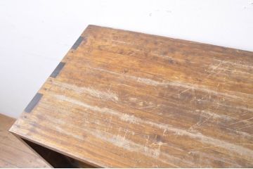 和製アンティーク　総桐材　レトロな雰囲気あふれる置き水屋(置き水屋、茶水屋、戸棚、食器棚、茶棚)(R-065943)