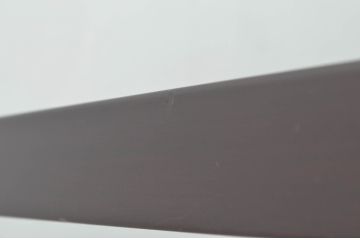 中古　arflex(アルフレックス)　BONTE(ボンテ)　Cini Boeri(チニ・ボエリ)デザイン　シンプルながらスタイリッシュな佇まいが魅力の4人掛けダイニングテーブル(6人掛け、作業台、食卓)(定価約25万円)(R-065956)