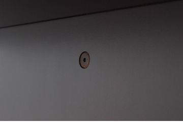 中古　arflex(アルフレックス)　BONTE(ボンテ)　Cini Boeri(チニ・ボエリ)デザイン　シンプルながらスタイリッシュな佇まいが魅力の4人掛けダイニングテーブル(6人掛け、作業台、食卓)(定価約25万円)(R-065956)