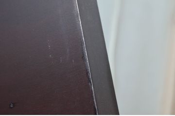 中古　arflex(アルフレックス)　BONTE(ボンテ)　Cini Boeri(チニ・ボエリ)デザイン　シンプルながらスタイリッシュな佇まいが魅力の4人掛けダイニングテーブル(6人掛け、作業台、食卓)(定価約25万円)(R-065956)