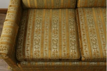 中古　DREXEL HERITAGE(ドレクセルヘリテイジ)　Upholstery(アップホルスタリー)　ホテルのようなラグジュアリーな空間演出が叶う3人掛けソファ(アームソファ、3Pソファ、三人掛け)(R-065959)