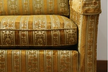 中古　DREXEL HERITAGE(ドレクセルヘリテイジ)　Upholstery(アップホルスタリー)　ホテルのようなラグジュアリーな空間演出が叶う3人掛けソファ(アームソファ、3Pソファ、三人掛け)(R-065959)