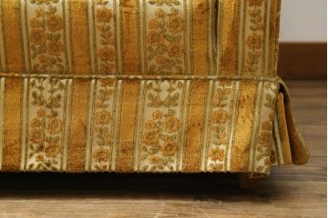 中古　DREXEL HERITAGE(ドレクセルヘリテイジ)　Upholstery(アップホルスタリー)　ホテルのようなラグジュアリーな空間演出が叶う3人掛けソファ(アームソファ、3Pソファ、三人掛け)(R-065959)