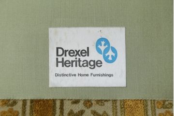 中古　DREXEL HERITAGE(ドレクセルヘリテイジ)　Upholstery(アップホルスタリー)　ホテルのようなラグジュアリーな空間演出が叶う3人掛けソファ(アームソファ、3Pソファ、三人掛け)(R-065959)