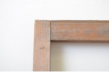 アンティーク建具　大正ロマン　懐かしい雰囲気の幅狭ガラス戸1枚(引き戸)(R-065989)