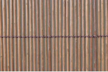 レトロ建具　昭和レトロ　涼しげな和の空間づくりにおすすめな夏戸2枚セット(簾戸、御簾戸、簀戸、葭戸、夏障子、引き戸)(R-065993)