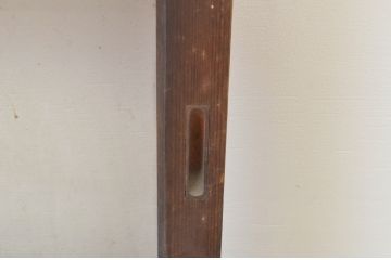 アンティーク建具　レトロな雰囲気が魅力のガラス窓2枚セット(引き戸、ガラス戸)(R-066011)